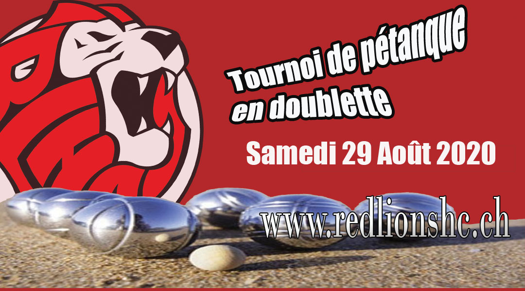Tournoi de pétanque replacé